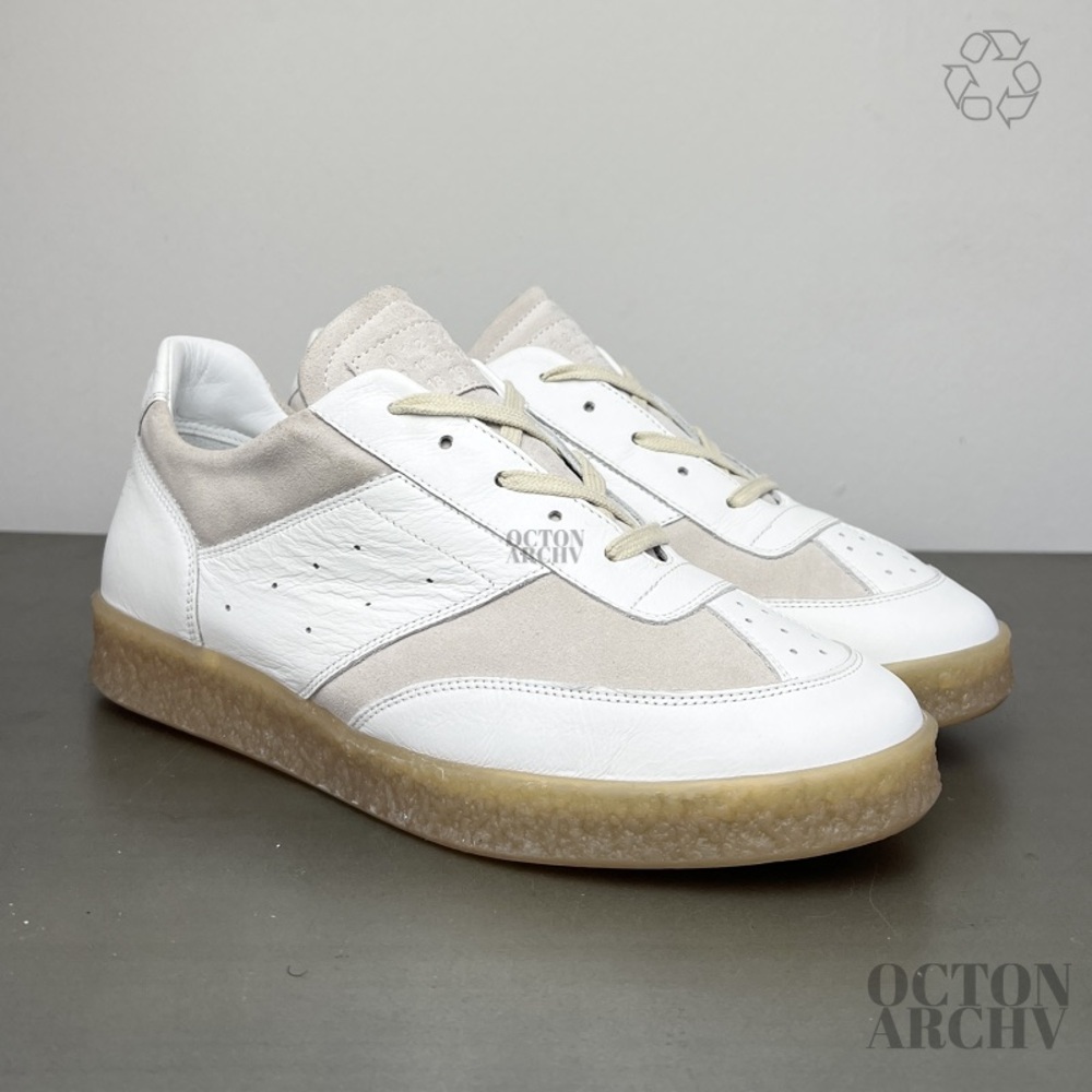 MM6 Maison Margiela Panelled Lace-Up Sneaker S59WS0193 'White Birch' Pre-Owned